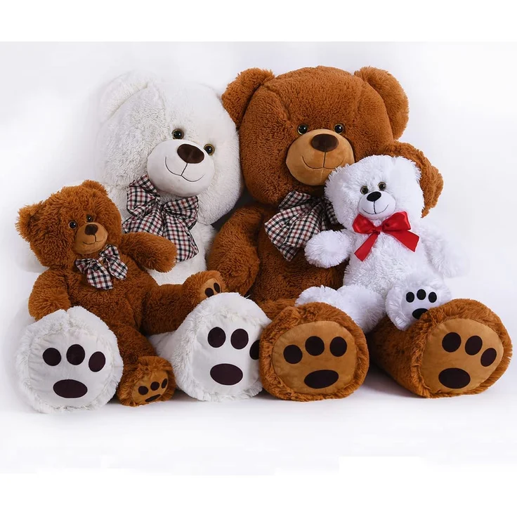 Deuba 'Plüschtier Teddybär L Braun 50cm', Riesen Teddy Bär Valentinstag Geschenk, braun – Bild 9