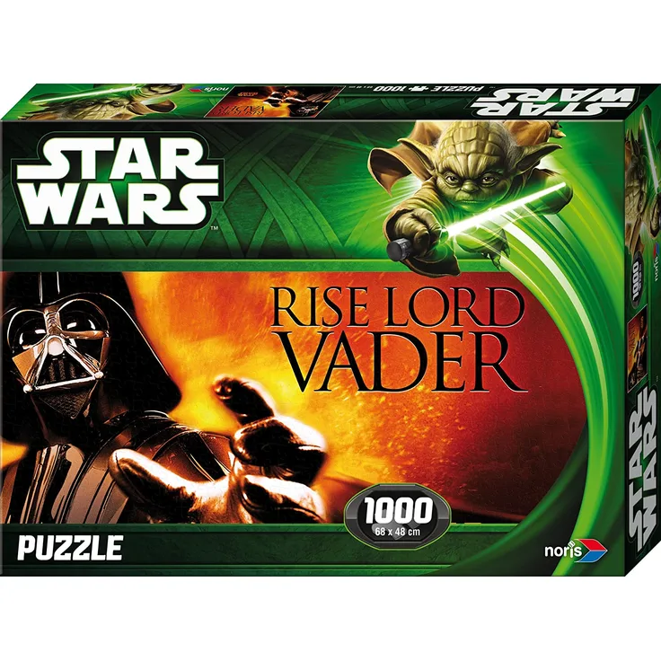 Noris 606031146 - Star Wars Lord Vader Puzzle Episode 2 & 3, 1000 Teile