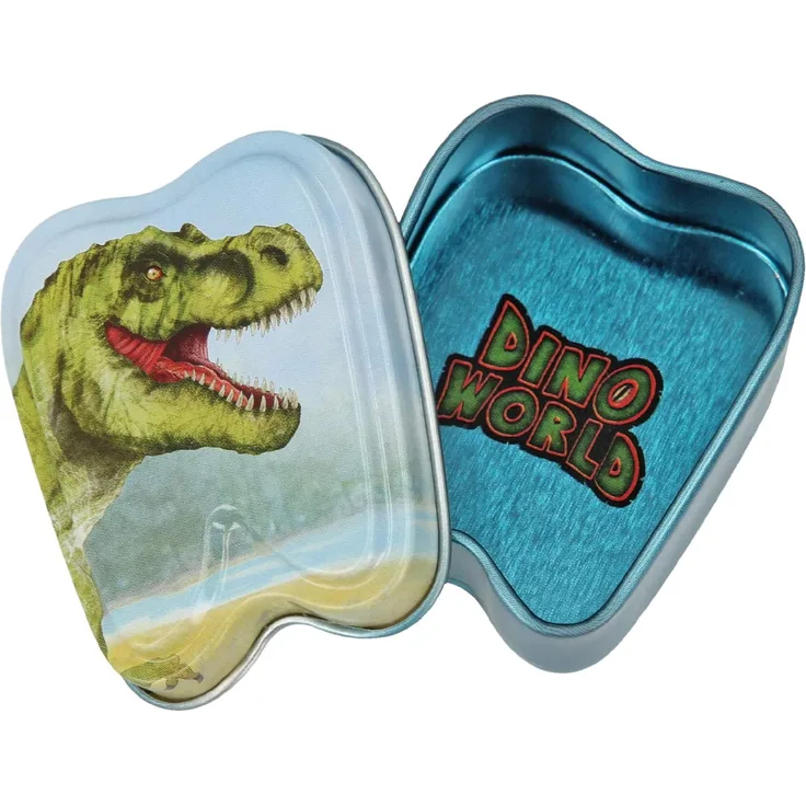 DEPESCHE® - Dino World Blechdöschen, sortiert