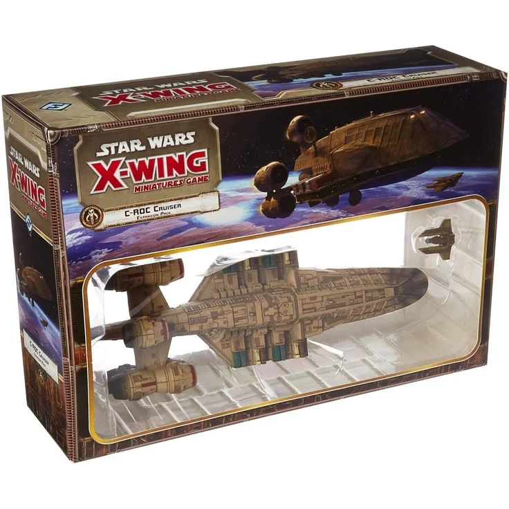 Fantasy Flight Games Star Wars X-Wing Miniaturen Spiel: c-ROC Cruiser Erweiterungsset – Bild 1