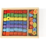 perlenset junior 3 cm Holz 54-teilig - Preisvergleich