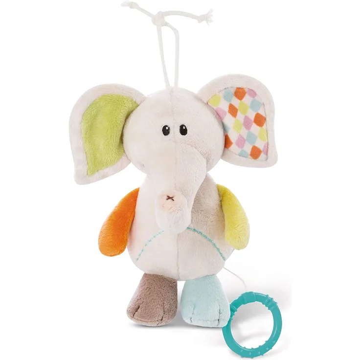 Nici 39718 Spieluhr Elefant Dundi, 18 cm