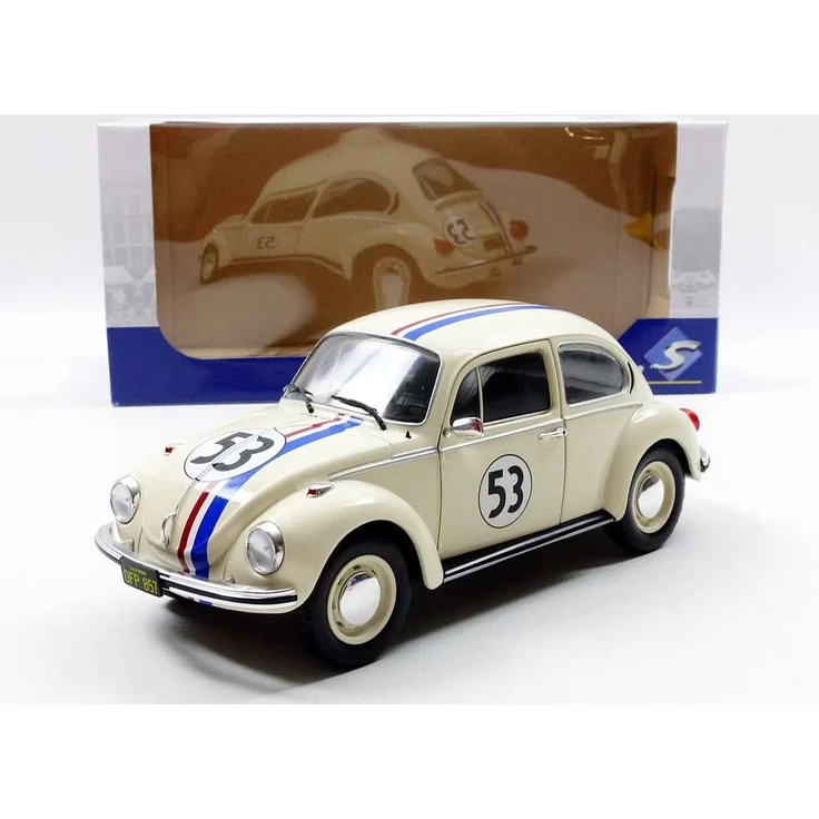 Solido S1800505 1:18 VW Käfer 1303 Racer #53, beige, Maßstab - Preisvergleich – Bild 11