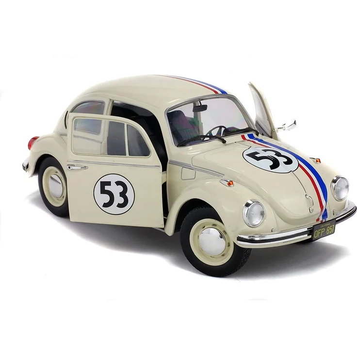 Solido S1800505 1:18 VW Käfer 1303 Racer #53, beige, Maßstab - Preisvergleich – Bild 6