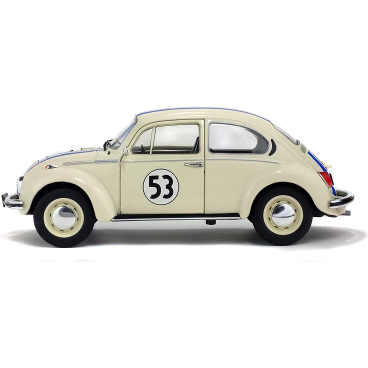 Solido S1800505 1:18 VW Käfer 1303 Racer #53, beige, Maßstab - Preisvergleich – Bild 2