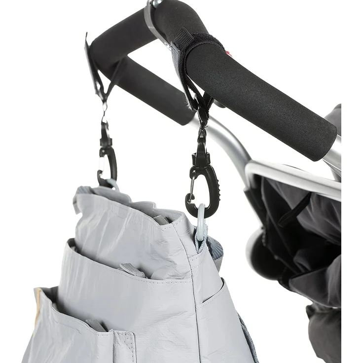 Lässig Green Label Tyve Wickelrucksack Grey – Bild 6