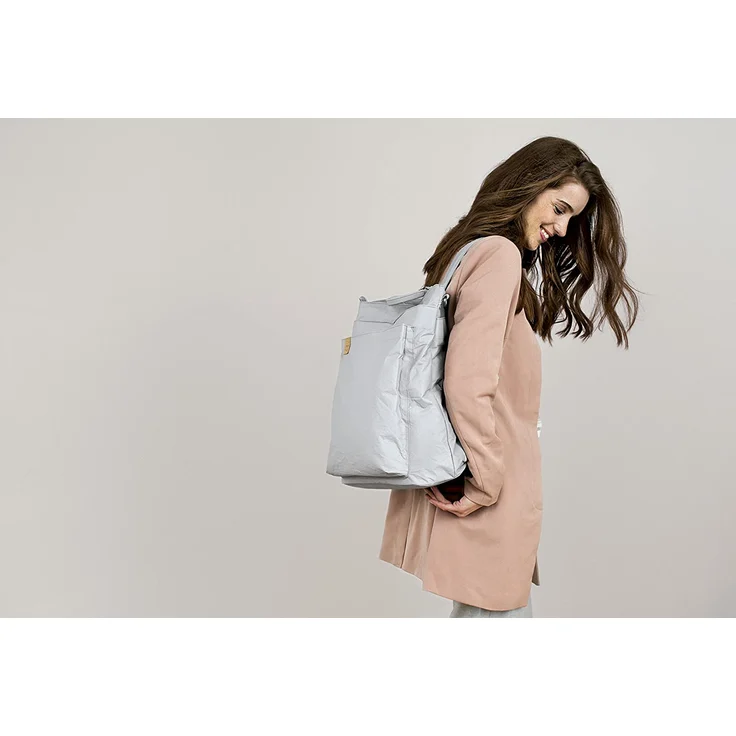 Lässig Green Label Tyve Wickelrucksack Grey – Bild 8