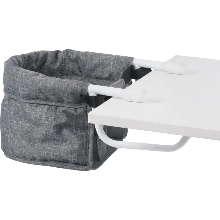 Bayer Chic 2000 735 76 Born Tischsitz für Baby-Puppen, Jeans grau