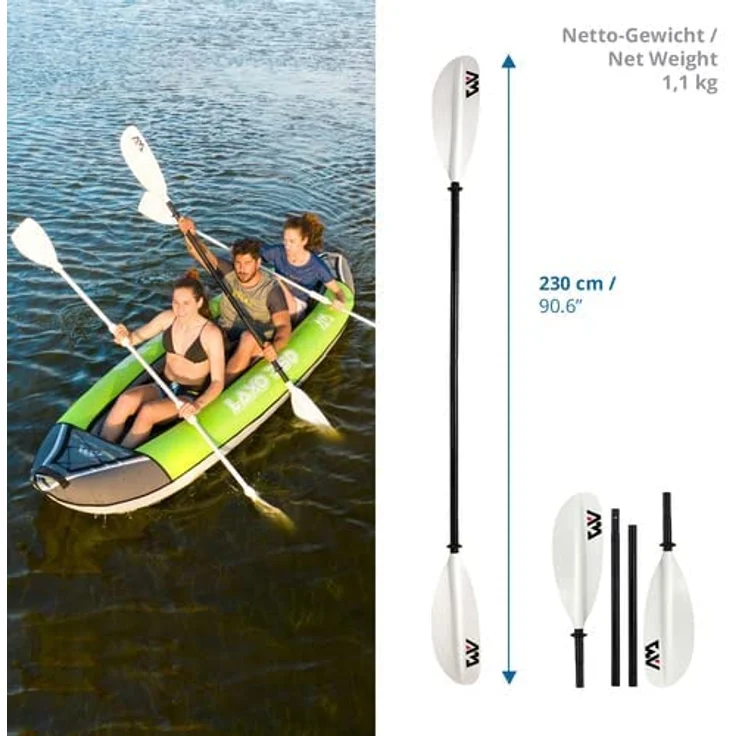 Aqua Marina Kajak Paddel KP1 4-teilig – Bild 5