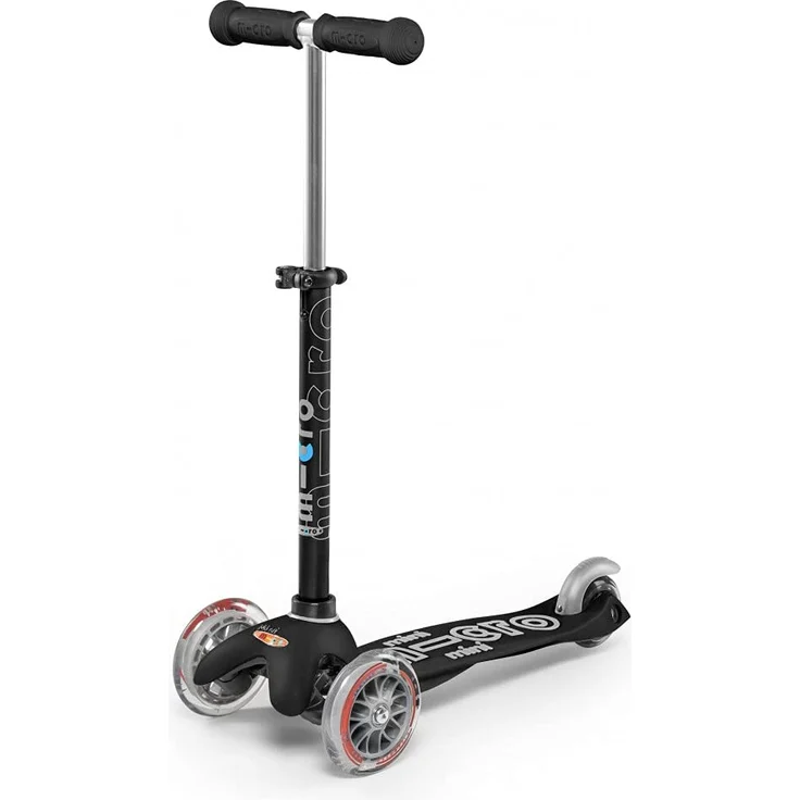 Micro Mini Deluxe Skateboard, Unisex, Schwarz/Grau, Einheitsgröße – Bild 1