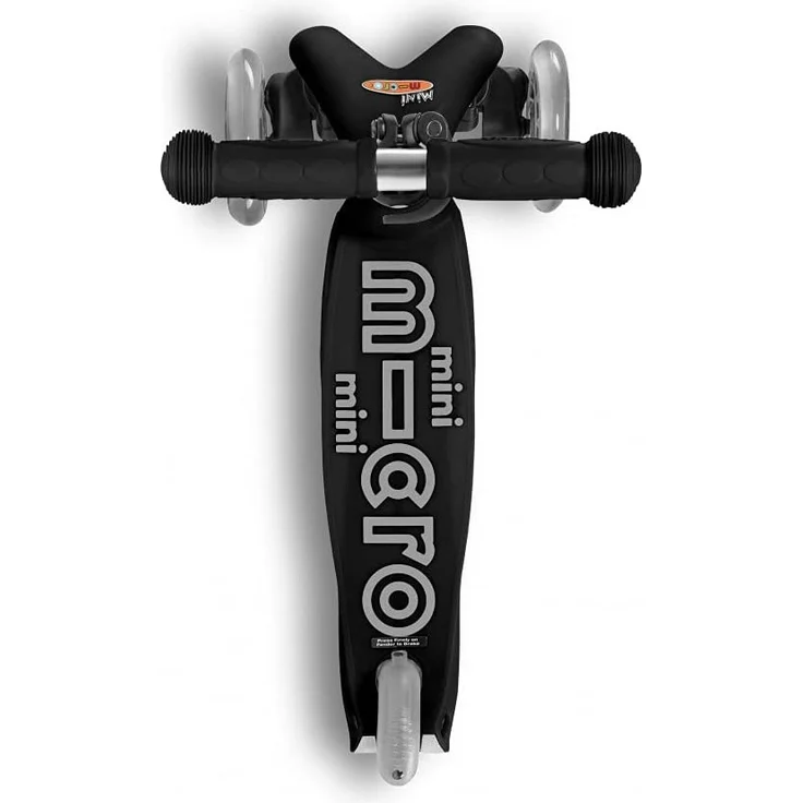 Micro Mini Deluxe Skateboard, Unisex, Schwarz/Grau, Einheitsgröße – Bild 4