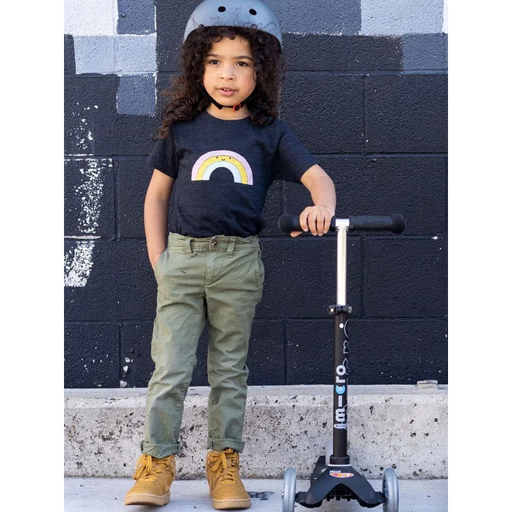 Micro Mini Deluxe Skateboard, Unisex, Schwarz/Grau, Einheitsgröße – Bild 8