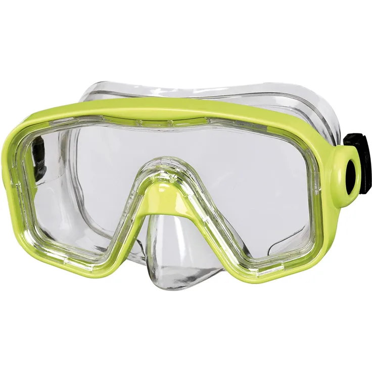 BECO-Beermann BAHIA Kinder Halbe Gesichtsmaske Polycarbonat Transparent Gelb 12 Jahr(e) Box