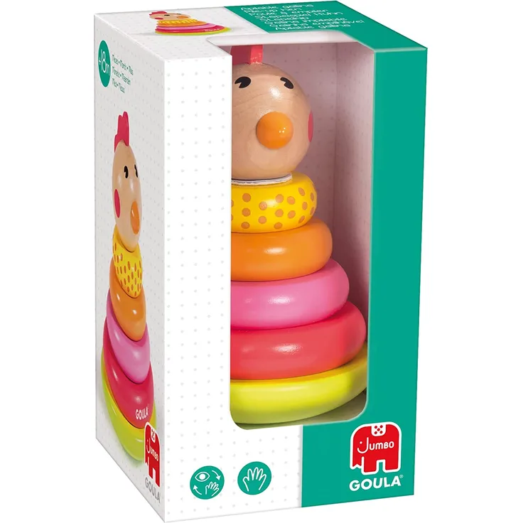 Goula D53457 - Stapel-Huhn Spiel