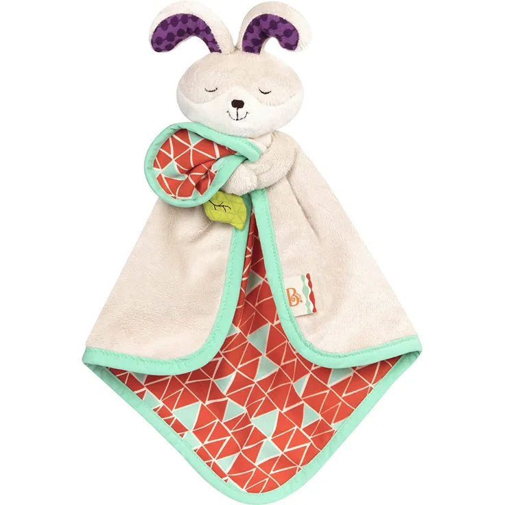 B. toys by Battat BX1598Z B. Security Blanket Bunny