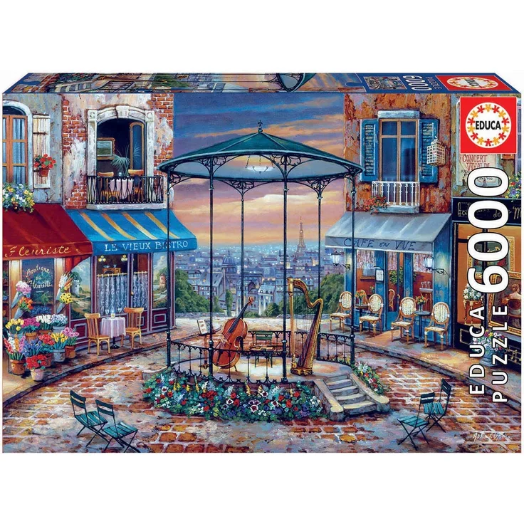 Educa Borrás - Abenddämmerung Puzzle, 6000 Teile (18016)