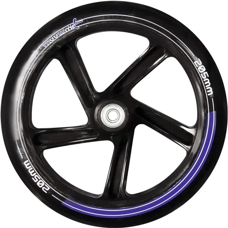 Scooter Muuwmi STB Aluminium 8" 462 schwarz/blau 205mm – Bild 6