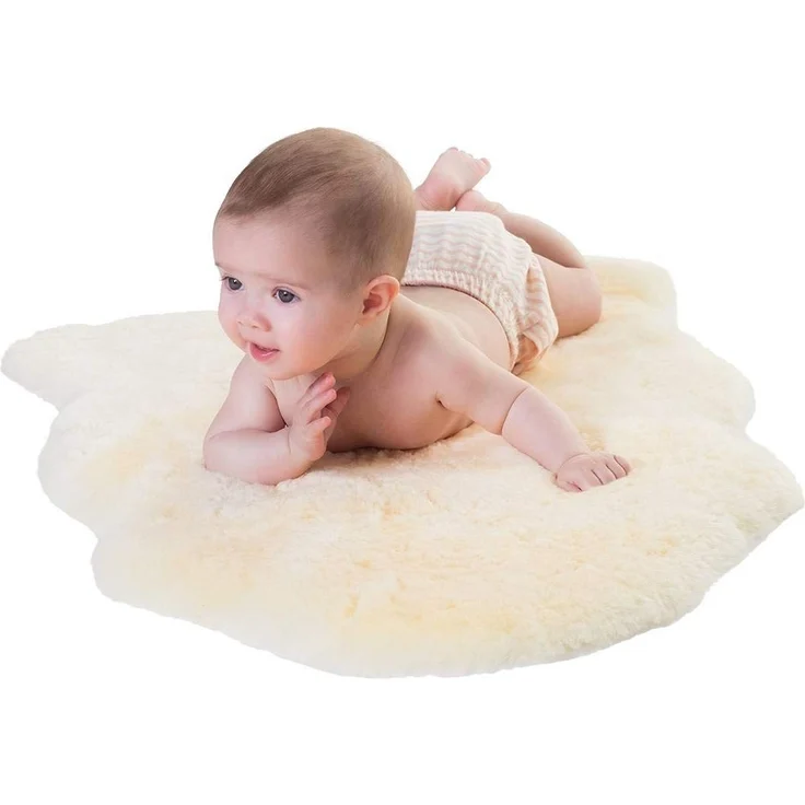 fellhof Baby-Lammfell, geschoren (Größe: 90 - 100 cm) – Bild 1