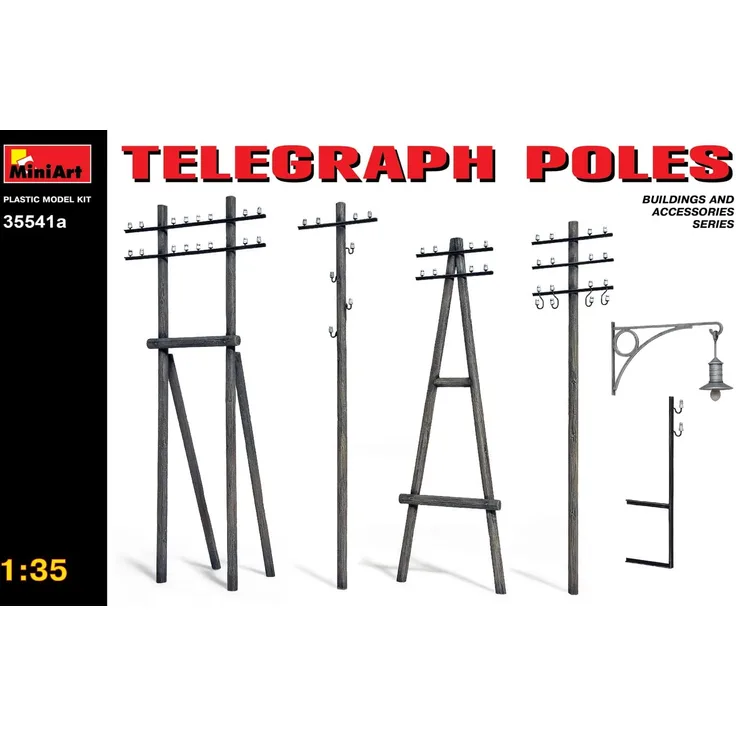 MiniArt 35541A Telegraph Poles