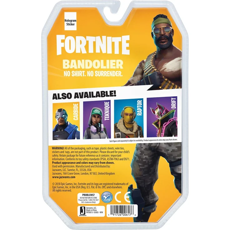 Jazwares Fortnite - Figur Bandolier - Spielfigur – Bild 3