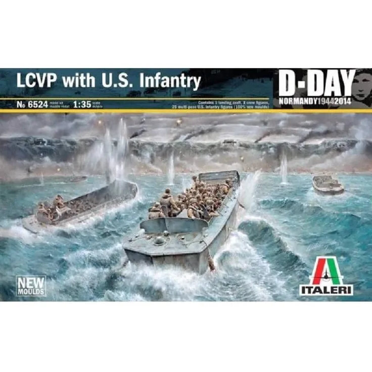 Vertriebsmarken 510006524 1:35 LCVP mit US Infanterie