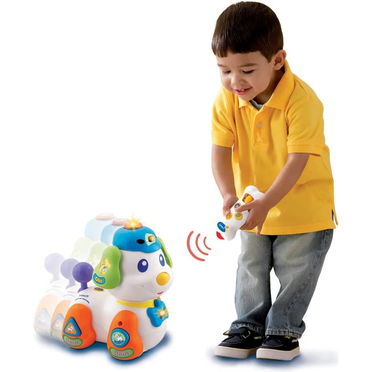 Mimex WWF16901 - Robbe, 38 cm, cremè – Bild 4