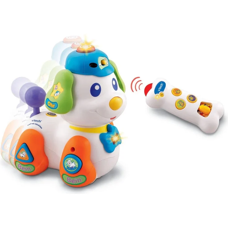 Mimex WWF16901 - Robbe, 38 cm, cremè – Bild 6