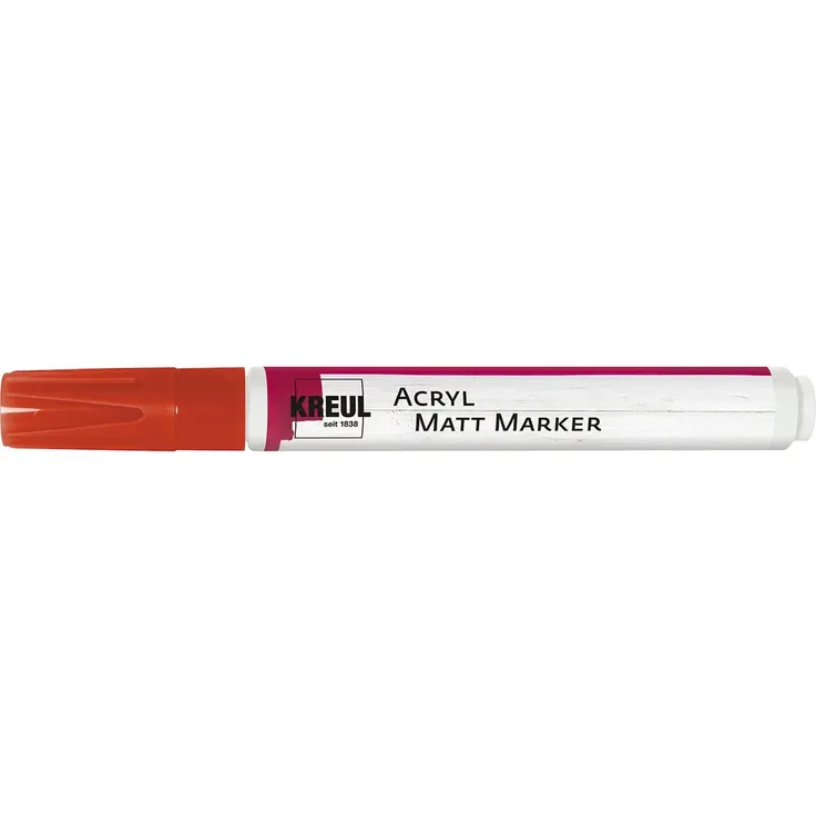 Kreul Acryl Matt Marker Medium rot