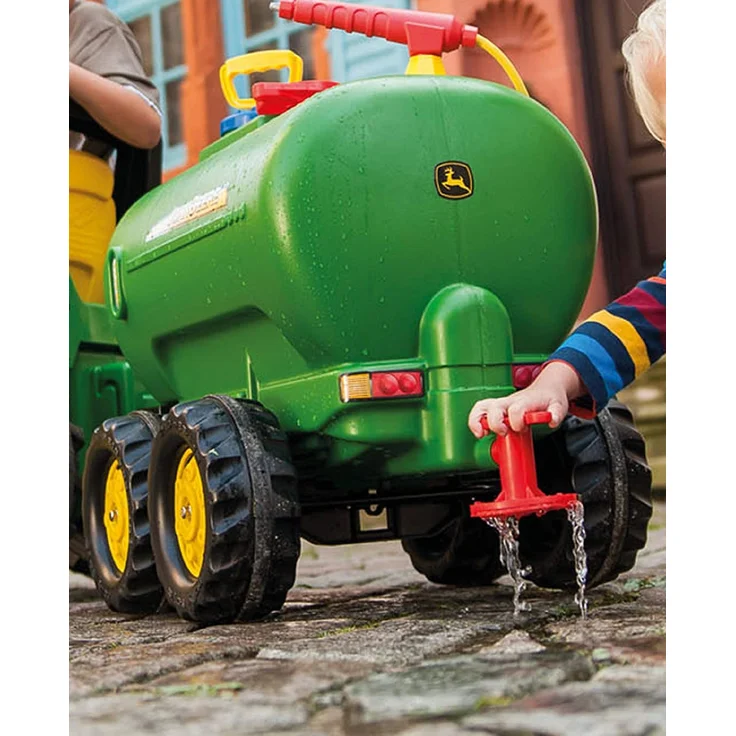 Rolly Toys rollyTanker John Deere Tankwagen (für Kinder 3-10 Jahre, mit Pumpe und Spritze, 30 Liter, Auslaufhahn) 122752 – Bild 3