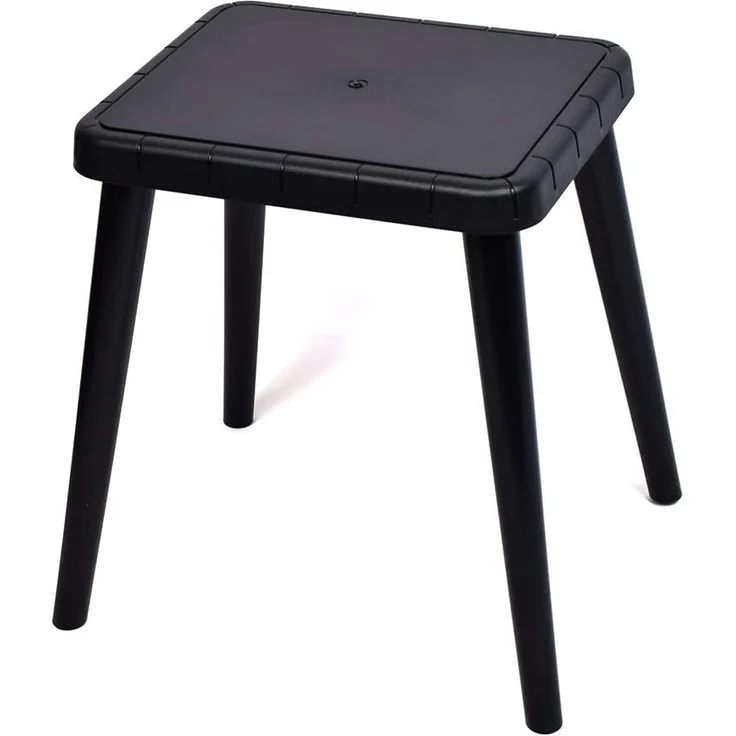 Bontempi 51 4504 Schlagzeug: Baßtrommel Ø 385 mm mit Pedal. 2 kleine Trommeln Ø 170 Becken Ø 210 mm. 2 Schlagstöcken. Echte Sounds. Inkl. Hocker. Maße: 500x500x680 mm – Bild 7