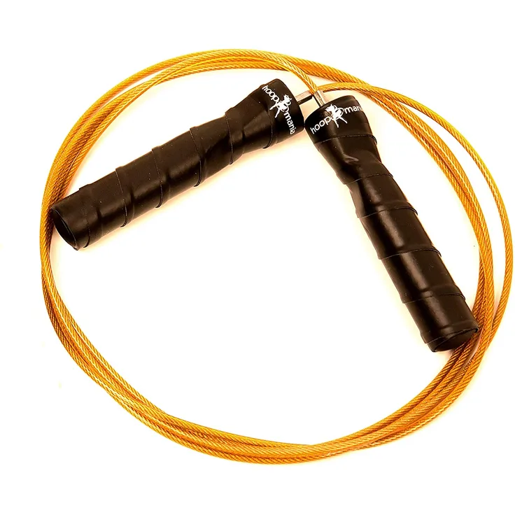 hoopomania® Speed Rope II Springseil für Profisportler, Profiboxer, Crossfit und Boxtraining inkl. Tragetasche