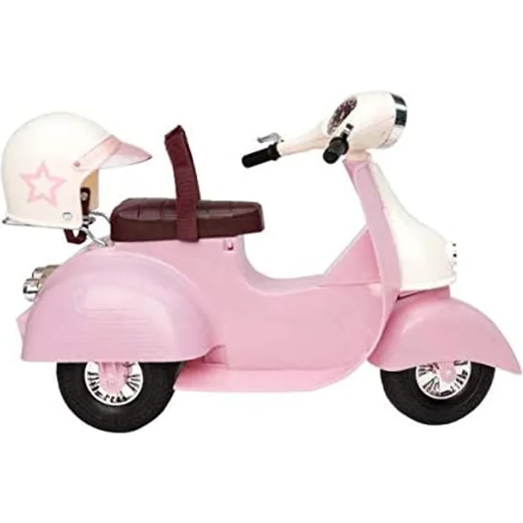 Our Generation 44723 Pink & Ivory Scooter