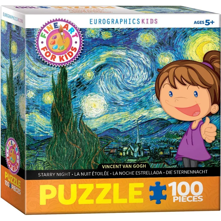 Eurographics 6100-1204 Starry Night Puzzle (100 Teile)