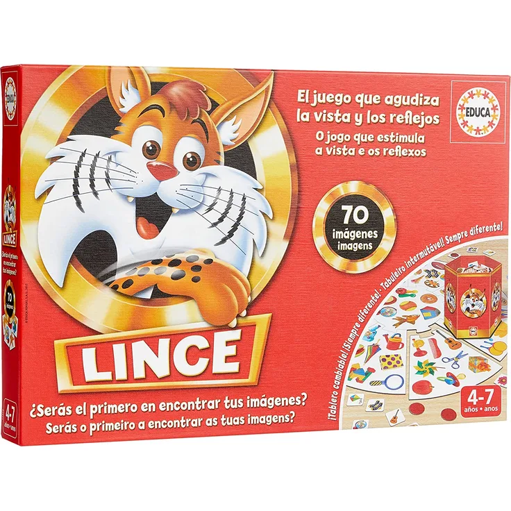 Tischspiel Lince 70 Educa (ES-PT)