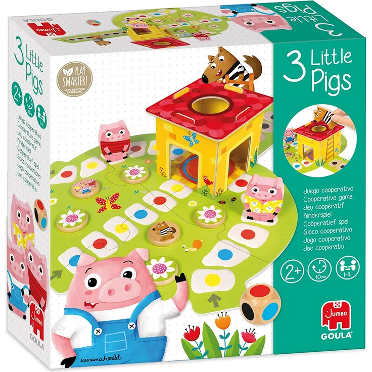 Jumbo Spiele D53146 3 kleine Schweinchen