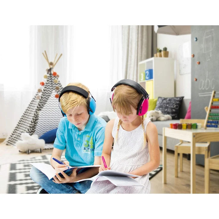 Stylex 42302 - Gehörschutz SX-4230 Stilles Lernen in grün, variabel verstellbar, faltbar, gepolsterte Kopfbügel, Kopfhörer für Kinder ab 6 Jahre, ideal beim Lernen und für Schule, Konzerte und Stadion – Bild 4