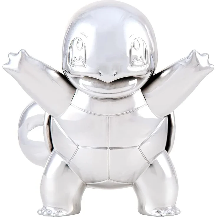 Pokémon - Select Battle Figur - Schiggy silber – Bild 1