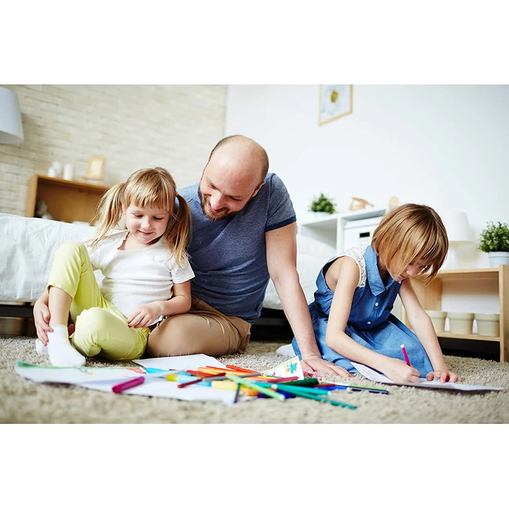 Idena 10037 - Fasermaler, 2 mm Spitze, 12 Farben, 12 Stück – Bild 5