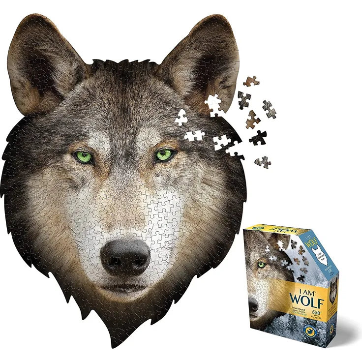 MADD Wow Toys – 3003 CAPP – Wolf, Konturpuzzle 550 Teile