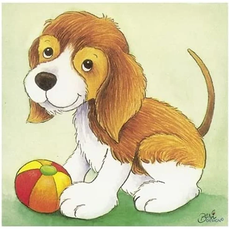 Goki 57056 - Würfelpuzzle - Tierkinder – Bild 3