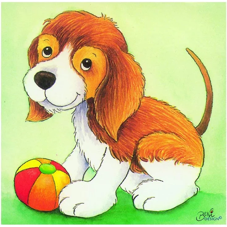 Goki 57056 - Würfelpuzzle - Tierkinder – Bild 2