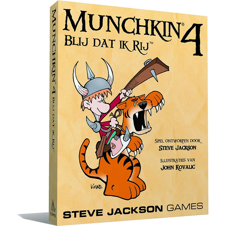 erweiterungsset Munchkin 4 - Freude am Fahren (NL)