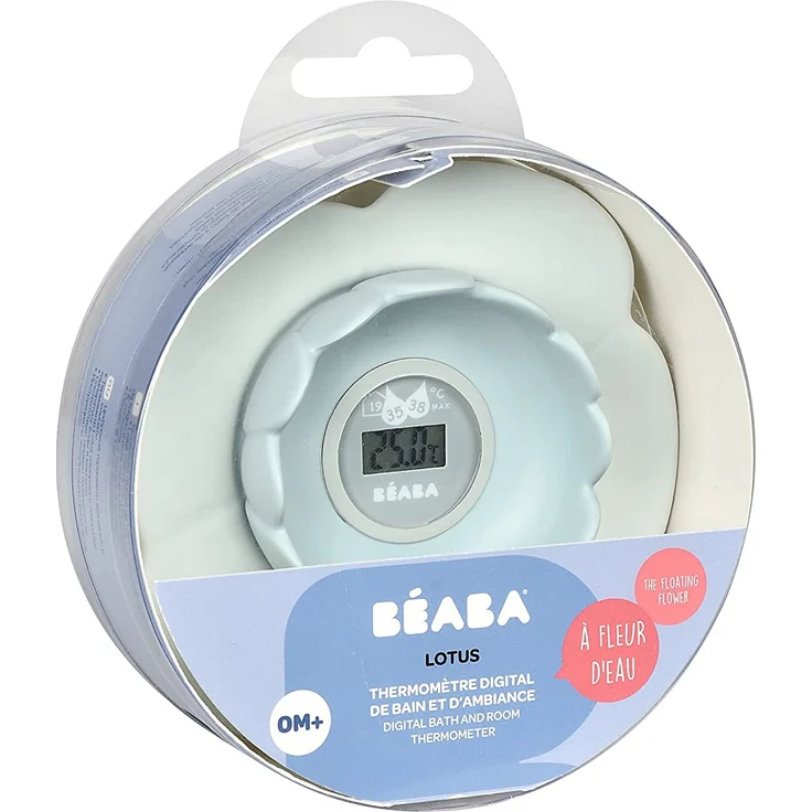 BEABA Multifunktions-Digitalthermometer Lotus, mint – Bild 4