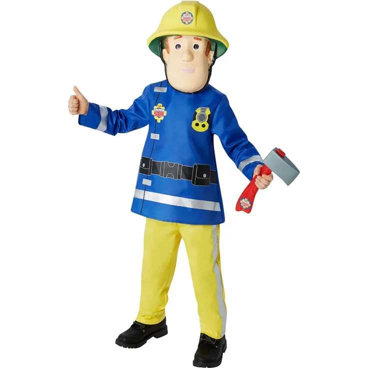 Rubie's 3610901 S - Fireman Sam Deluxe Child Kostüm