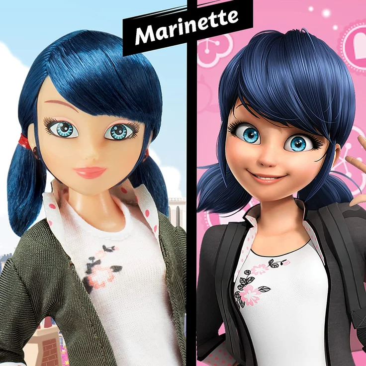 Bandai - Miraculous - Puppe - Marinette - 26 cm große Ankleidepuppe - P50005 – Bild 5