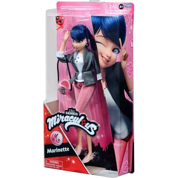 Bandai - Miraculous - Puppe - Marinette - 26 cm große Ankleidepuppe - P50005 – Bild 2