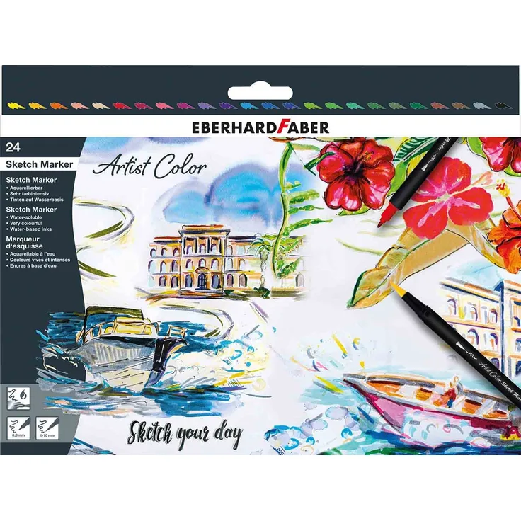Sketch Marker Artist Color 24 er Set