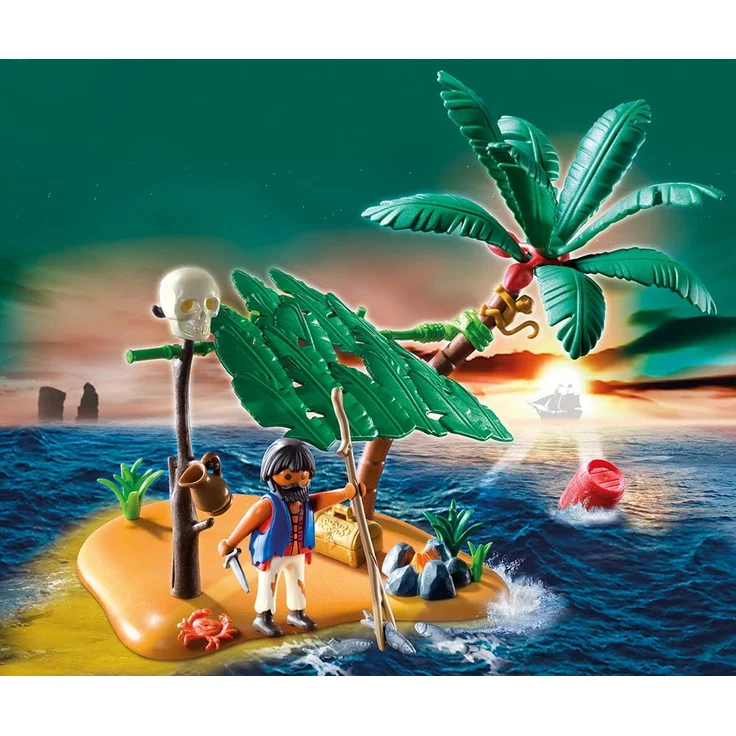 Playmobil 5138 - Schiffbrüchiger auf Palmeninsel - Preisvergleich – Bild 2