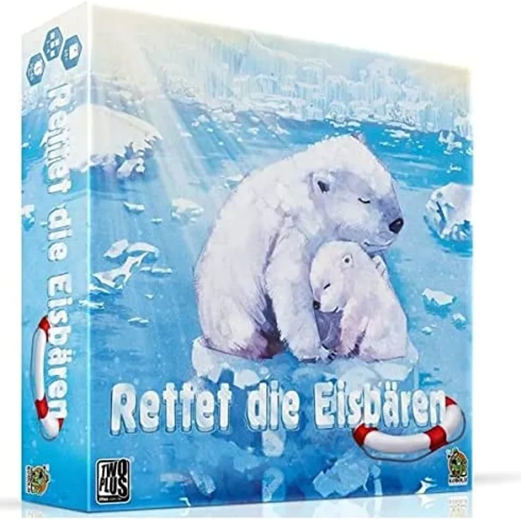 1025391 - Rettet die Eisbären - Brettspiel, für 1-4 Spieler, ab 10 Jahren (DE-Ausgabe)