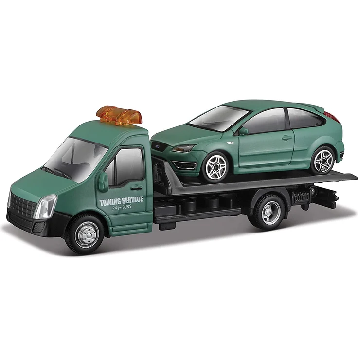 Bburago 15631400 1:43 Abschleppwagen mit 1 Fahrzeug Sortiert – Bild 7